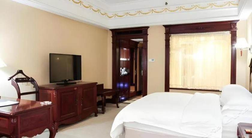 Bed in Changsha Mingchen International Hotel