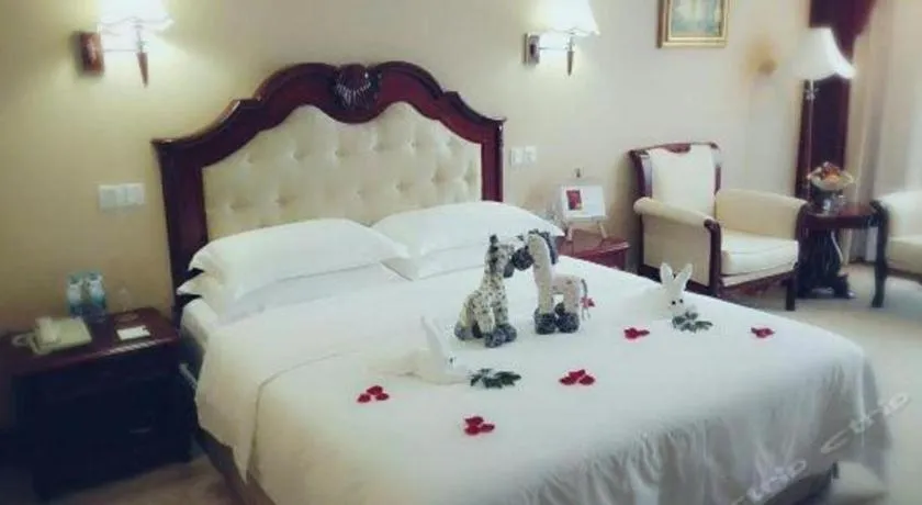 Bed in Changsha Mingchen International Hotel