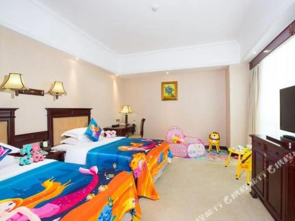 Bed in Changsha Mingchen International Hotel