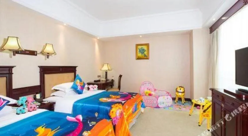 Bed in Changsha Mingchen International Hotel