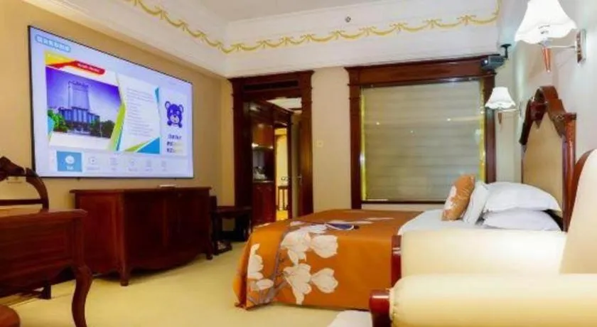 Bed in Changsha Mingchen International Hotel