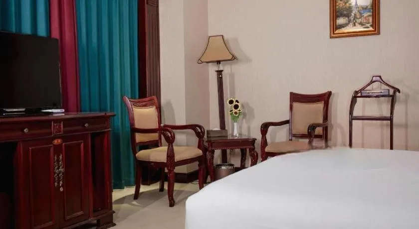 Bed in Changsha Mingchen International Hotel