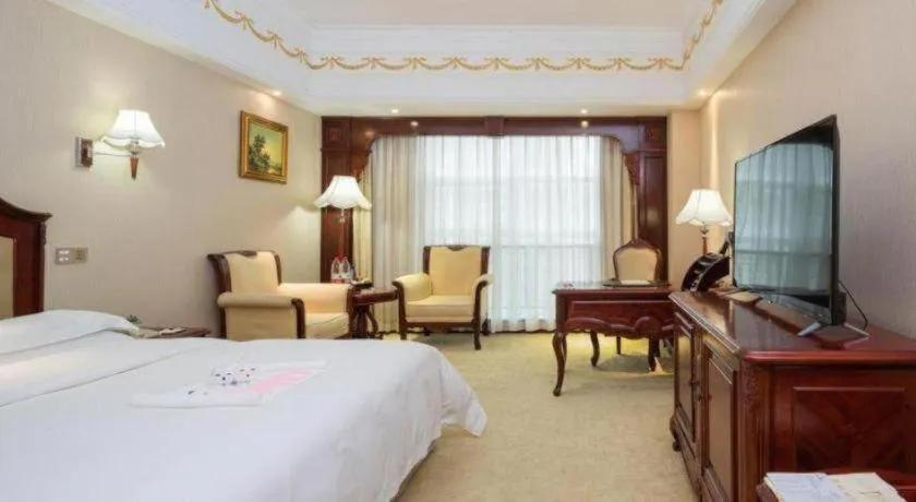 Bed in Changsha Mingchen International Hotel