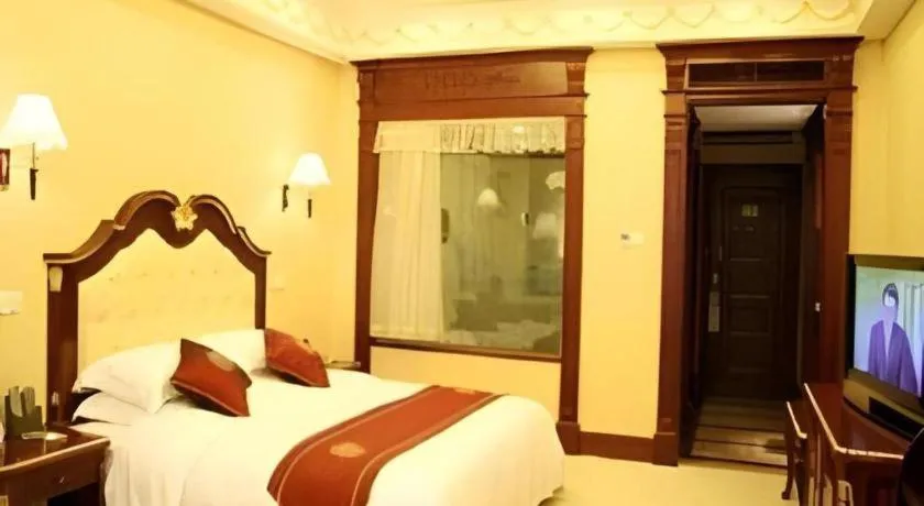 Bed in Changsha Mingchen International Hotel