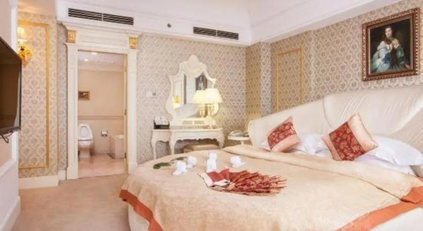 Bed in Changsha Mingchen International Hotel