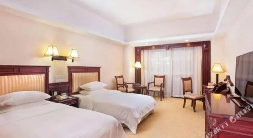 Bed in Changsha Mingchen International Hotel