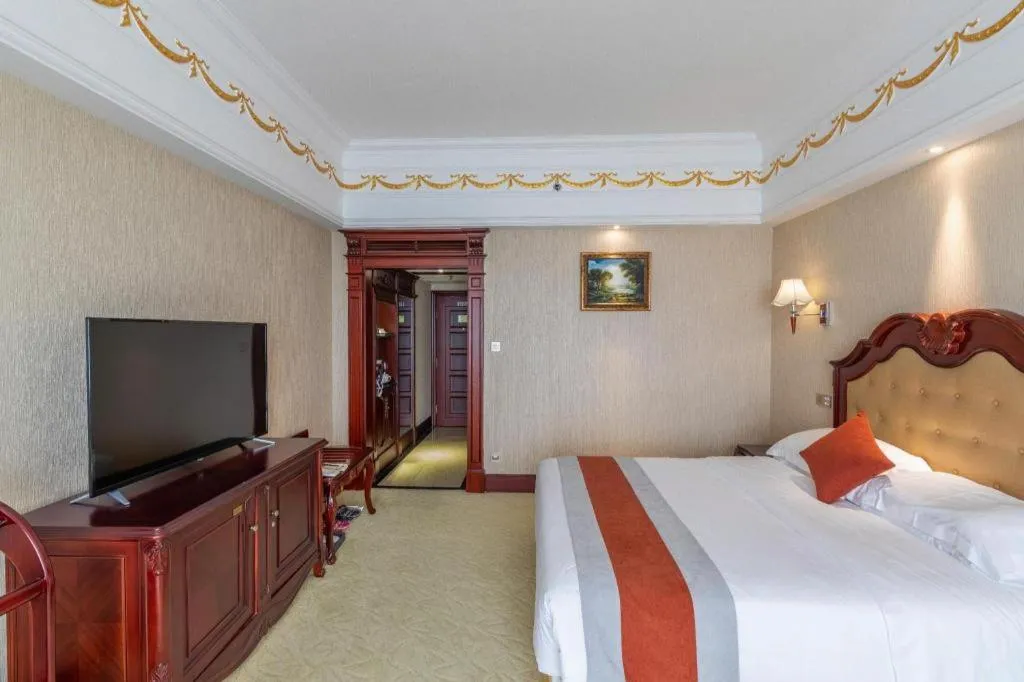 Bed in Changsha Mingchen International Hotel