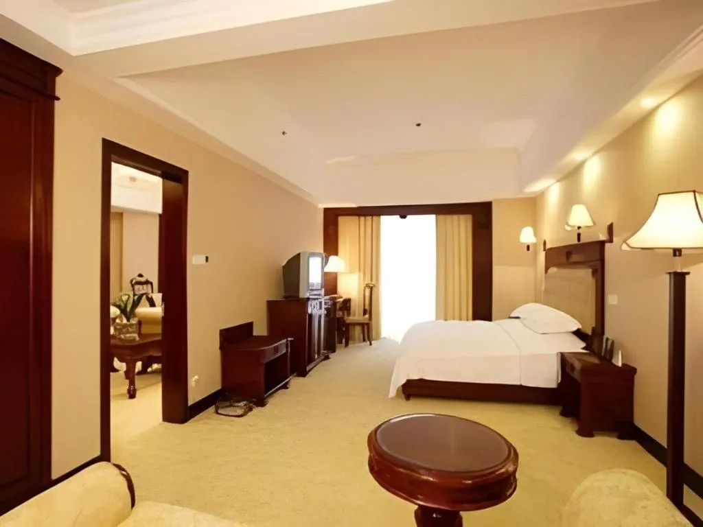 Bed in Changsha Mingchen International Hotel