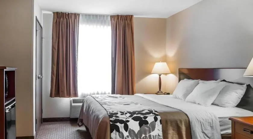 Bed in Rodeway Inn & Suites Salina South