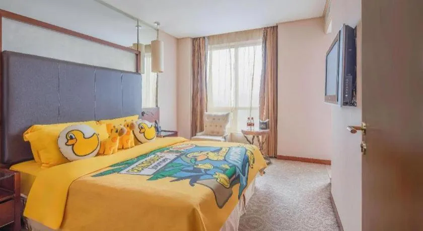 Bed in Changsha Xiaoxiang Huatian Hotel