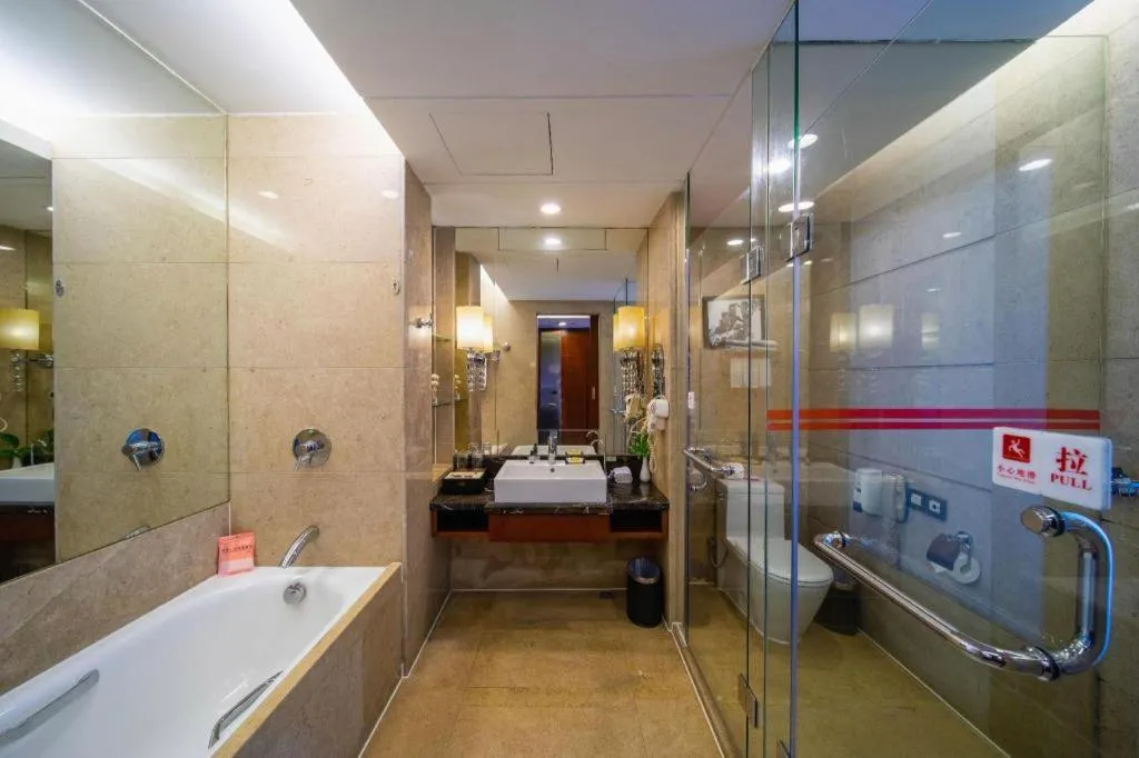 Bed in Changsha Xiaoxiang Huatian Hotel