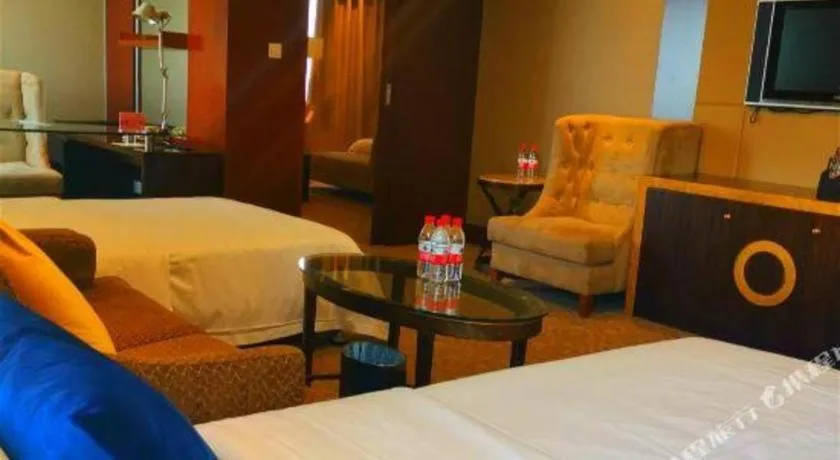 Bed in Changsha Xiaoxiang Huatian Hotel