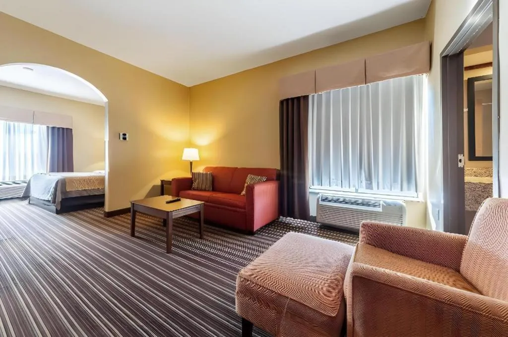 Bed in Quality Inn Clarksdale