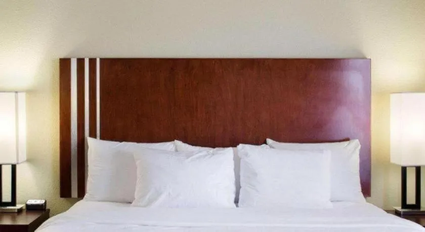 Bed in Comfort Suites Greenwood