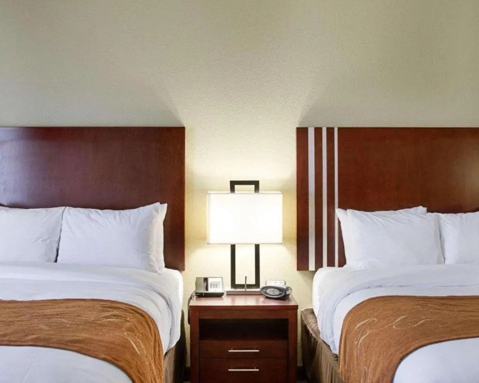 Bed in Comfort Suites Greenwood