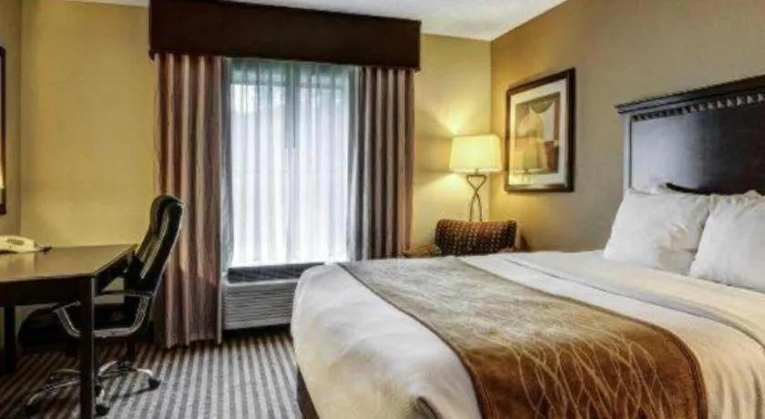 Bed in Comfort Inn & Suites Hot Springs Midtown