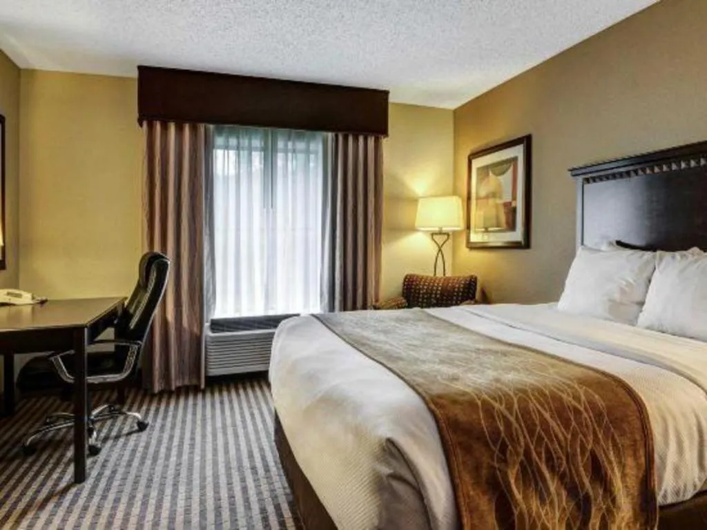 Bed in Comfort Inn & Suites Hot Springs Midtown
