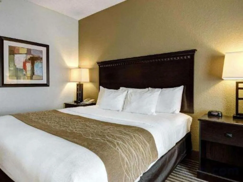 Bed in Comfort Inn & Suites Hot Springs Midtown