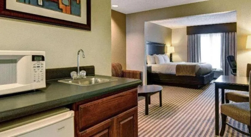 Bed in Comfort Inn & Suites Hot Springs Midtown