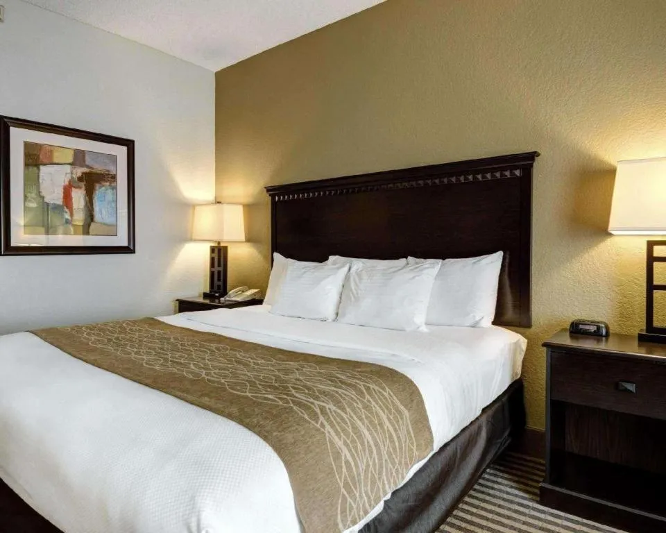 Bed in Comfort Inn & Suites Hot Springs Midtown