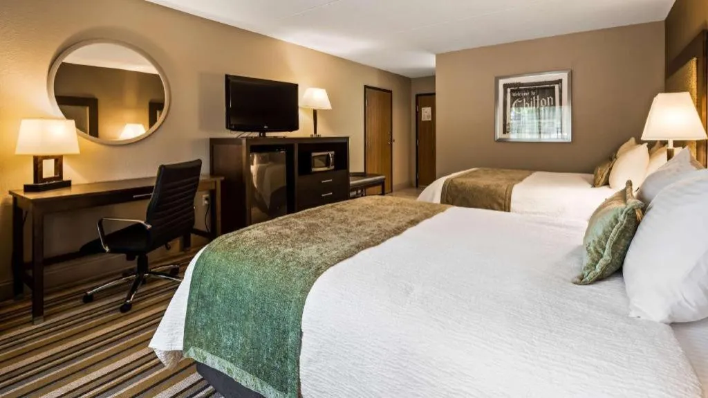 Bed in Best Western Stanton Inn