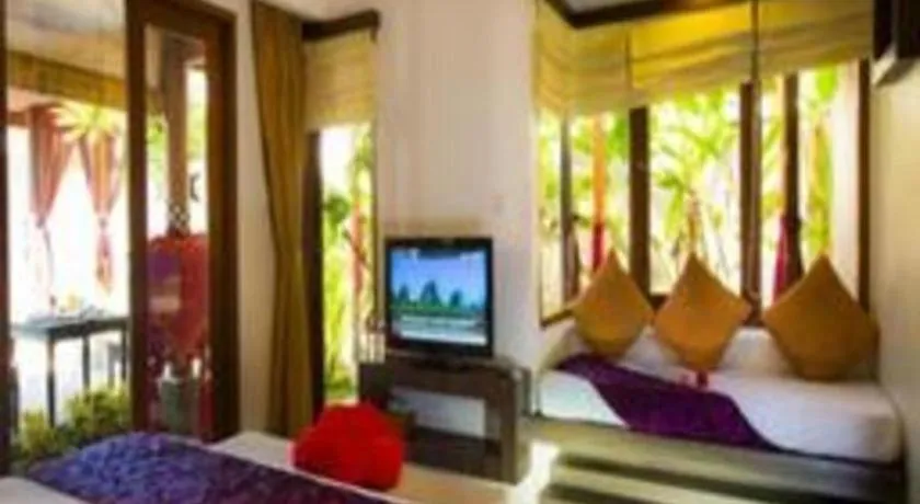 Bed in Tanjung Lesung Beach Hotel