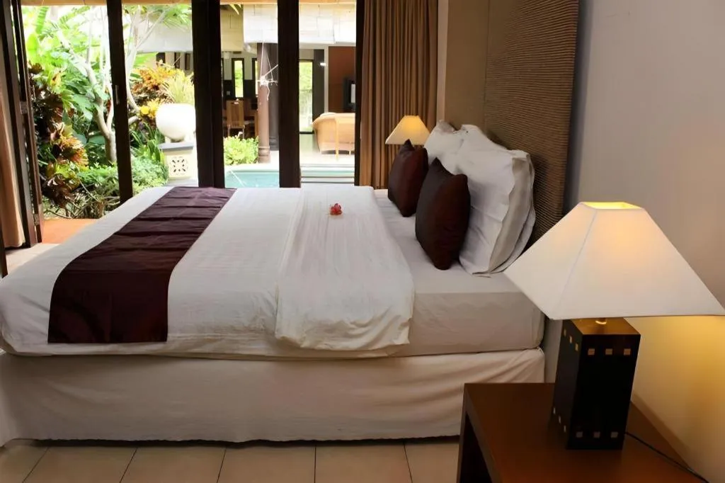 Bed in Tanjung Lesung Beach Hotel