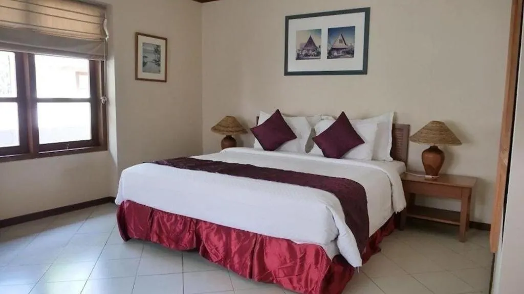 Bed in Tanjung Lesung Beach Hotel