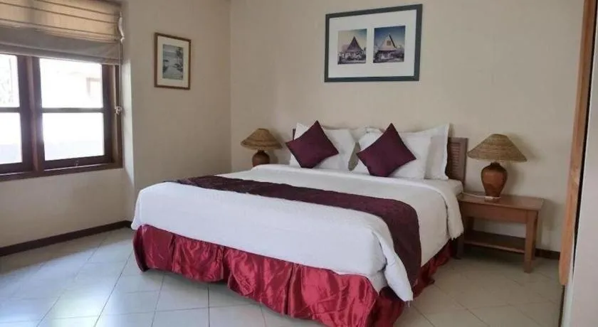 Bed in Tanjung Lesung Beach Hotel