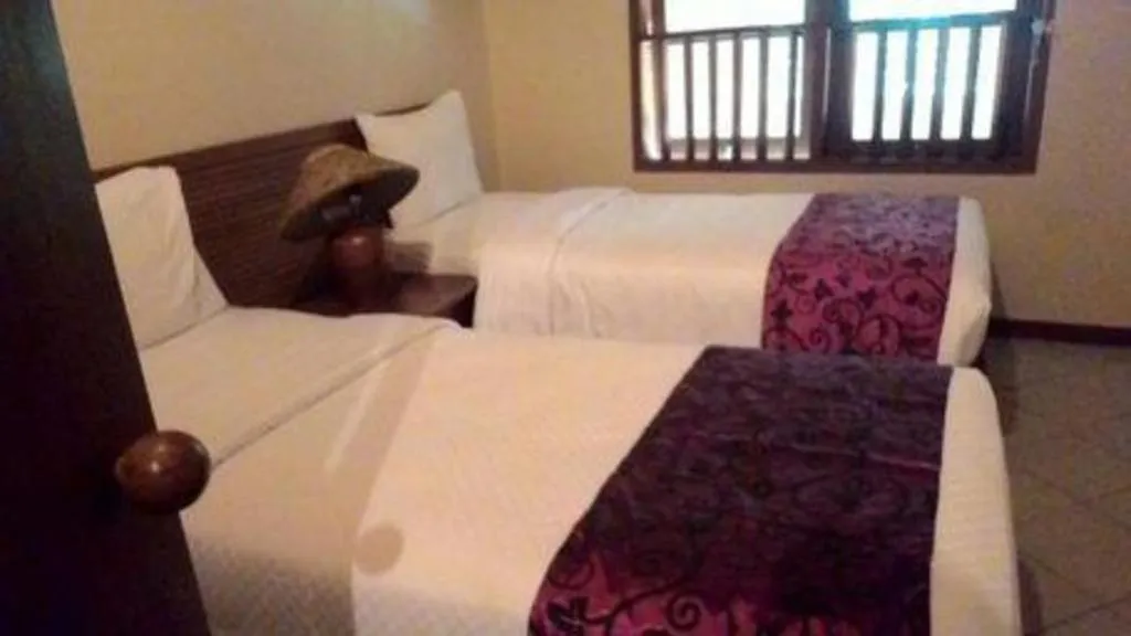 Bed in Tanjung Lesung Beach Hotel
