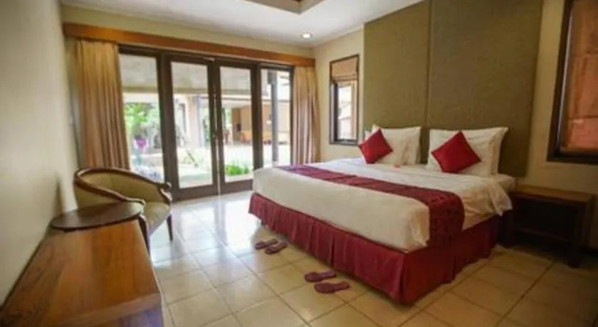 Bed in Tanjung Lesung Beach Hotel