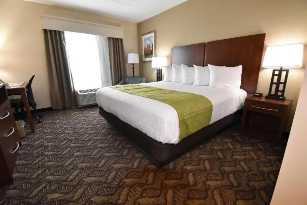 Bed in Best Western Athens