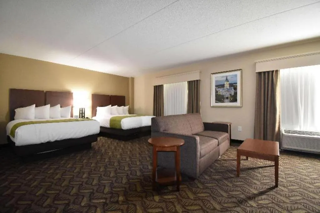 Bed in Best Western Athens