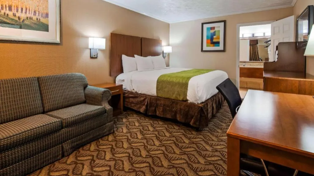 Bed in Best Western Athens