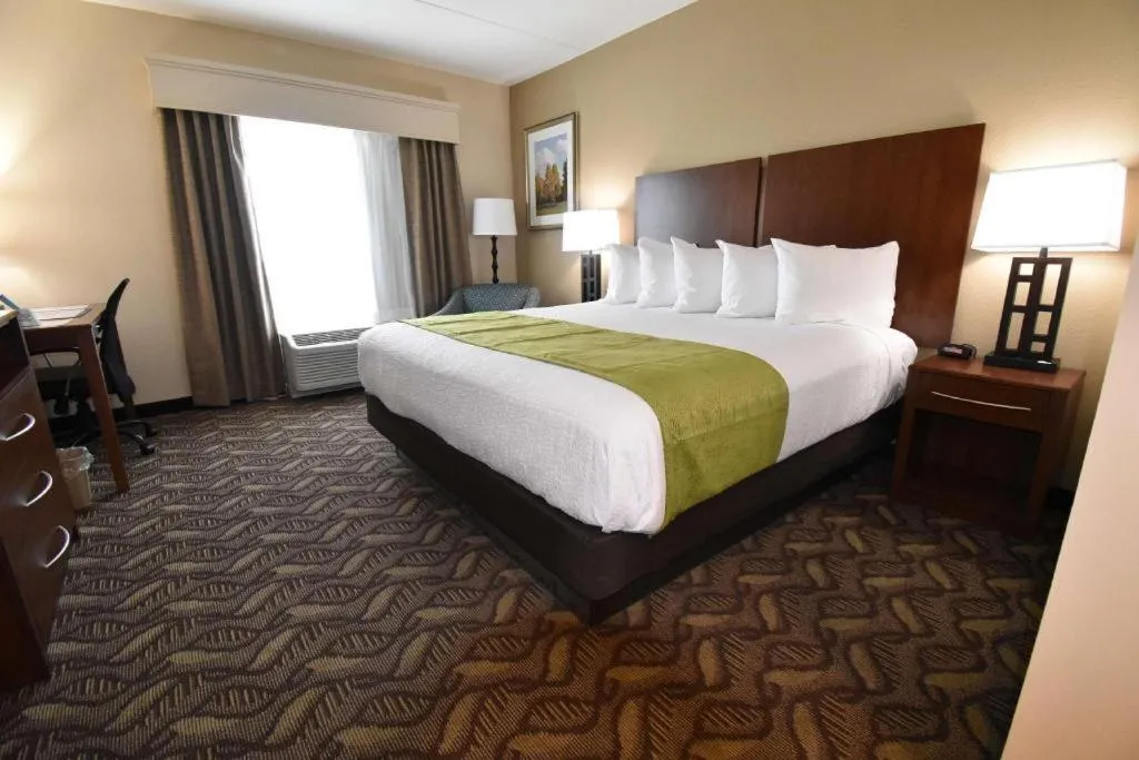 Bed in Best Western Athens