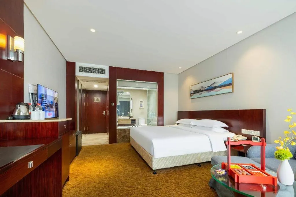 Bed in New Century Hotel Nanjing