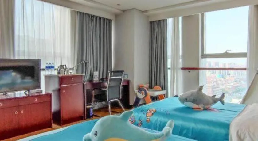 Bed in New Century Hotel Nanjing