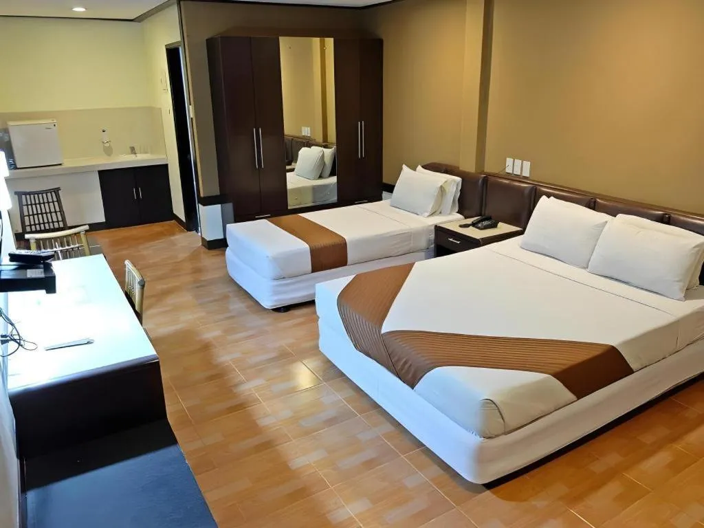 Bed in Holiday Spa Hotel