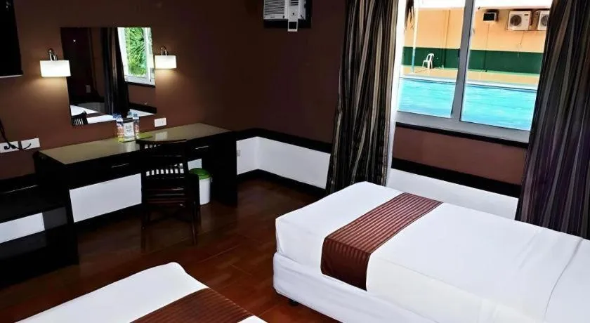 Bed in Holiday Spa Hotel