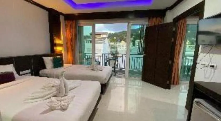 Bed in Azure Bangla Phuket