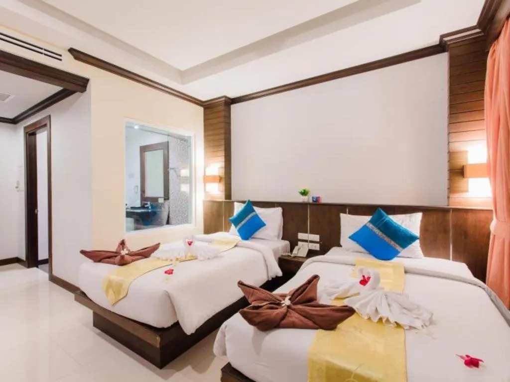 Bed in Azure Bangla Phuket