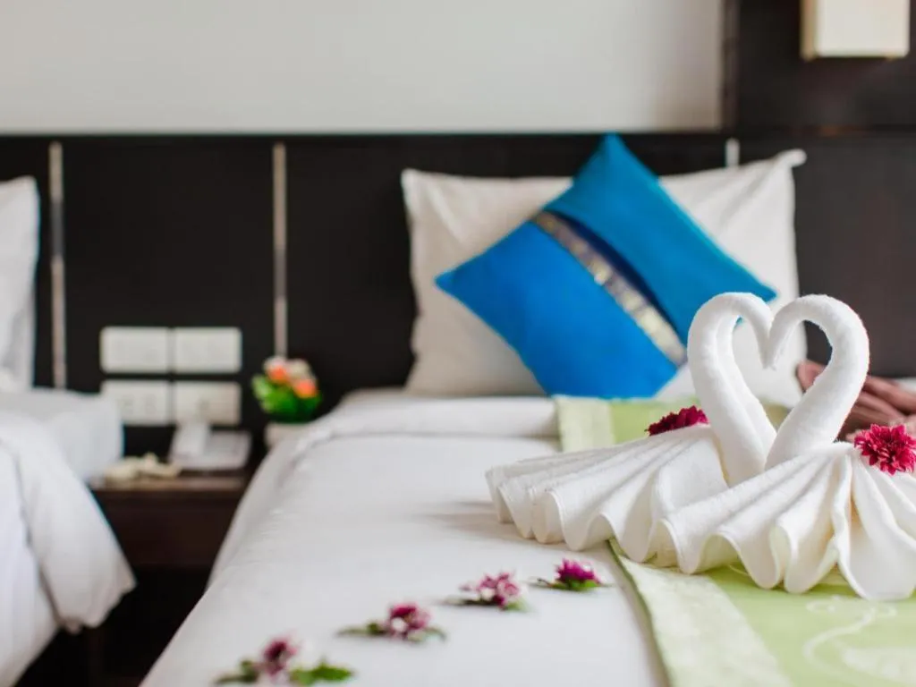 Bed in Azure Bangla Phuket