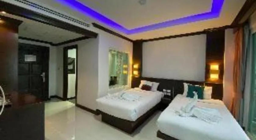 Bed in Azure Bangla Phuket