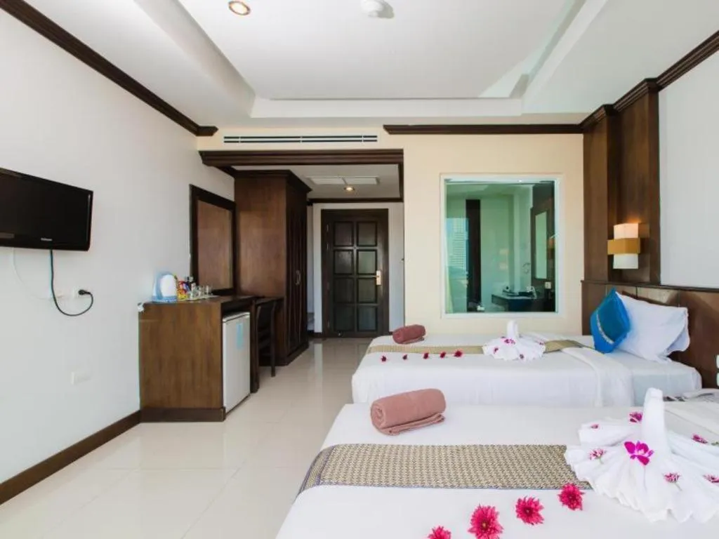 Bed in Azure Bangla Phuket