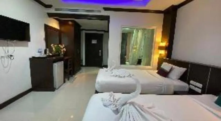 Bed in Azure Bangla Phuket