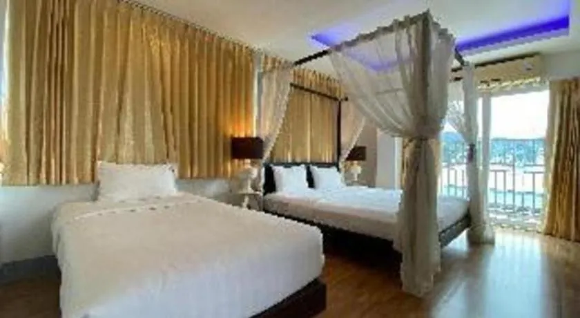 Bed in Azure Bangla Phuket