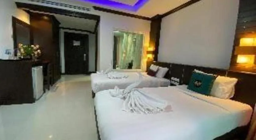 Bed in Azure Bangla Phuket