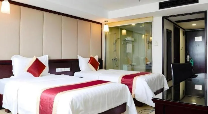 Bed in New World Hotel