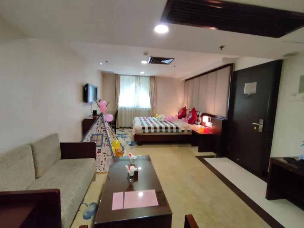 Bed in New World Hotel