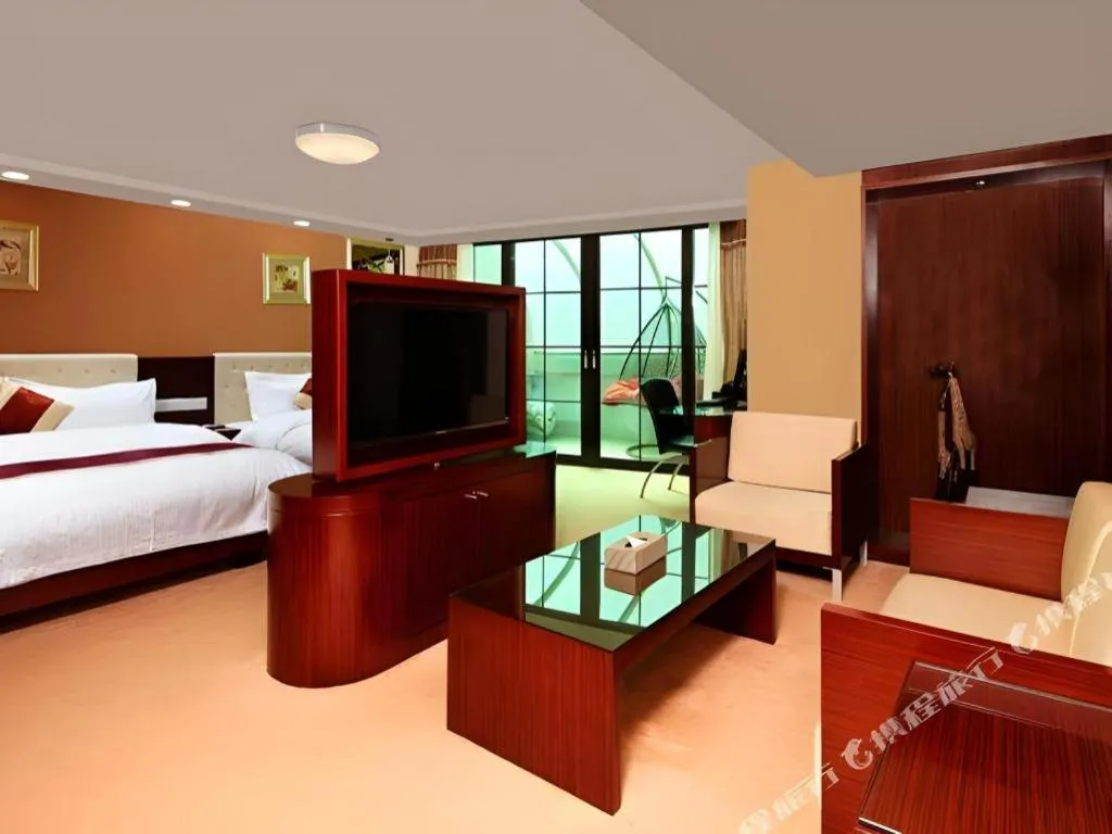 Bed in New World Hotel